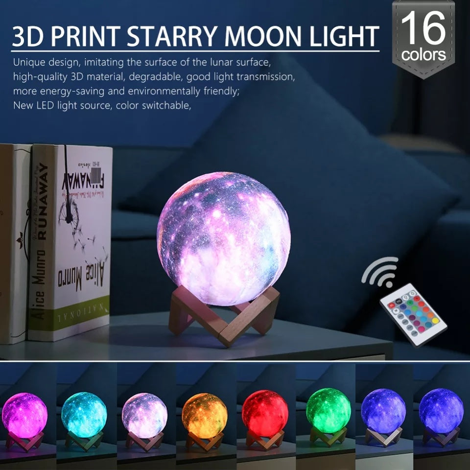 Galaxy Mond Lampe