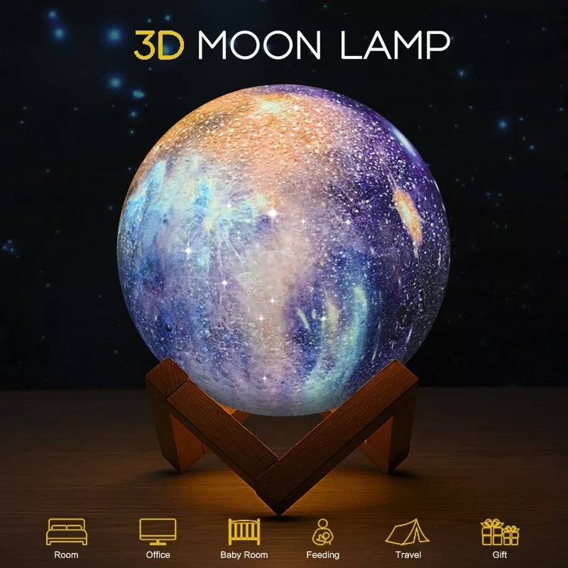 Galaxy Mond Lampe