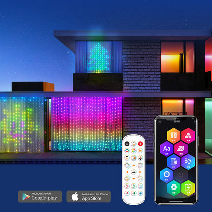 Intelligenter LED-Vorhang