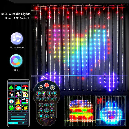 Intelligenter LED-Vorhang