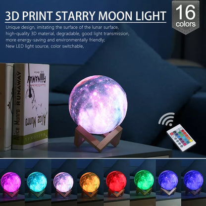 Galaxy Mond Lampe